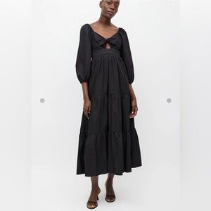 XIRENA Hedge Imogen Black Dress